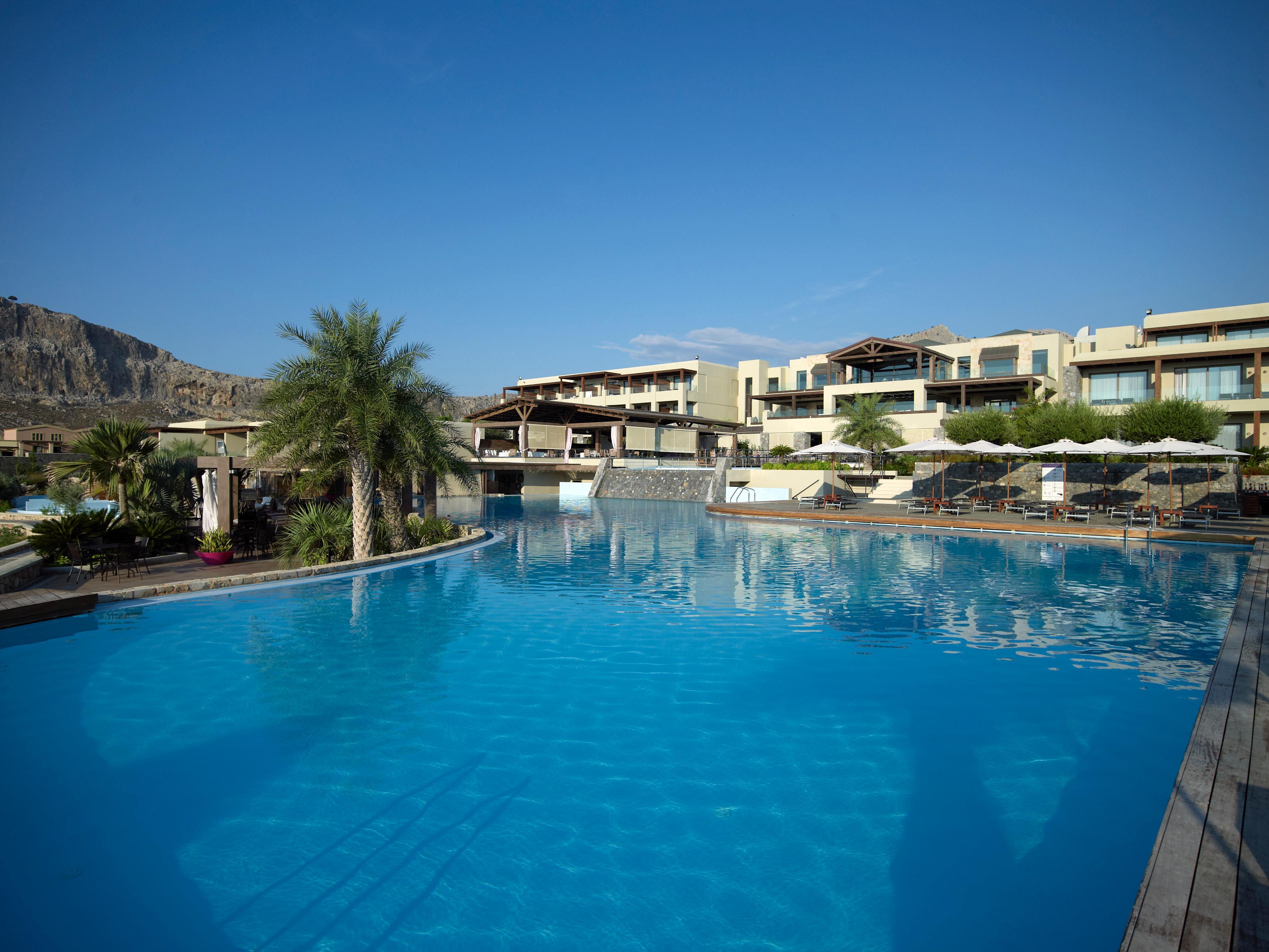 Aquagrand Exclusive Deluxe Resort Lindos - Adults Only Exterior photo